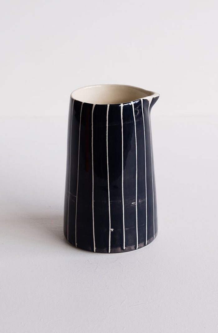Creamer Sgraffito Midnight