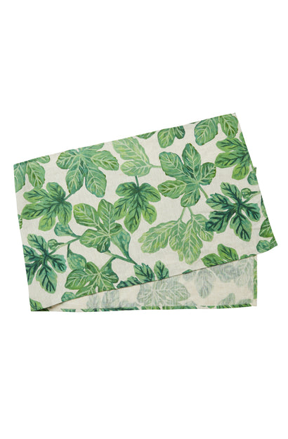 Fig Green Table Runner