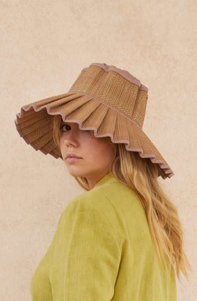 帽子 Capri Flores Bungalow Child LORNA MURRAY Capri Child Hat, Flores Bungalow - Lorna Murray Hats