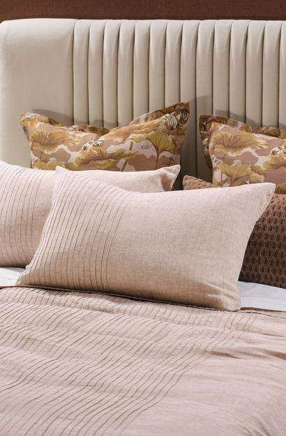 Kaiyu Pink Clay Pillowcase Pair
