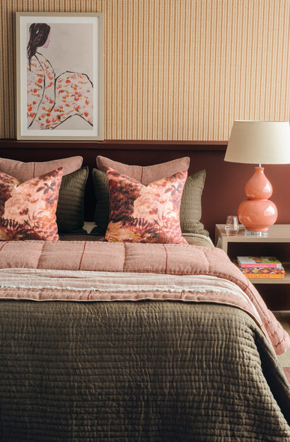 Floresta Merlot Cushion