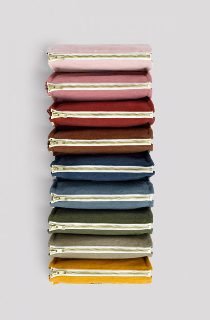 Pencil Case - Saffron Yellow
