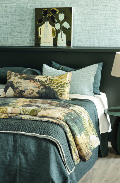 Floresta Verde Bolster Cushion