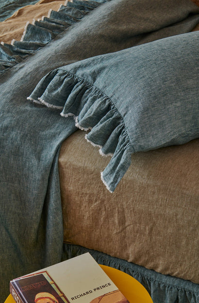 Spruce Ruffle Pillowcase - Set of 2