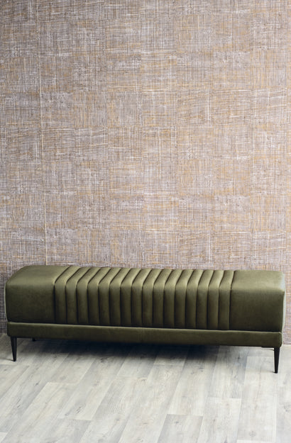 Vernara Deep Moss Ottoman