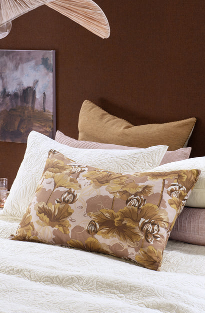 Waterlily Clay Duvet Cover Set