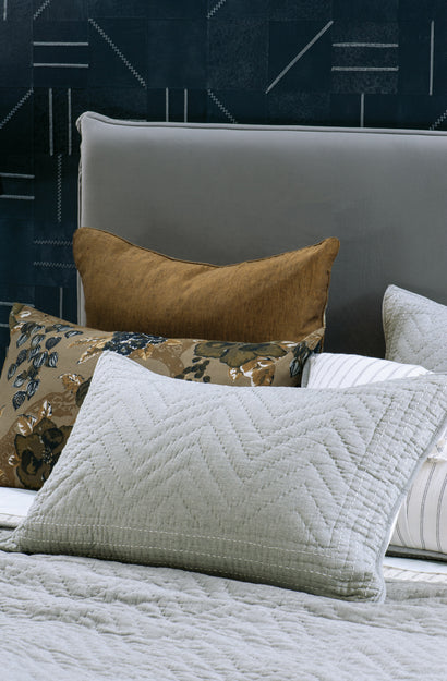 Ganuchi Grey Pillowsham Pair