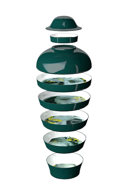 Qing Stackable Dishes - River