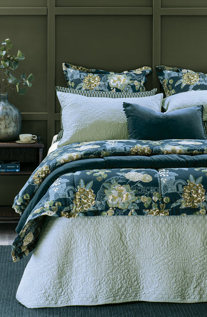 Fontanella Duck Egg Pillowsham Pair