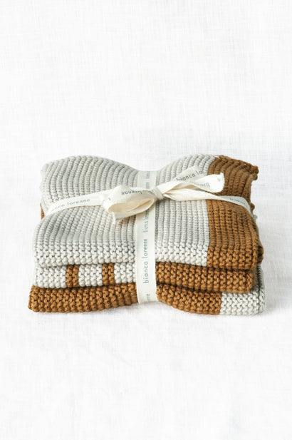 Pannello Bronze Washcloths - Set of Three