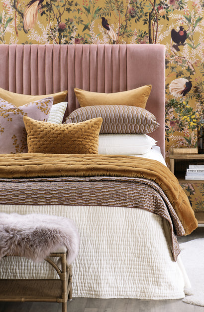 Vernara Dusky Pink Headboard