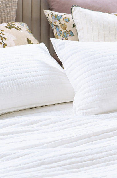 White Linen Dobby Fabric