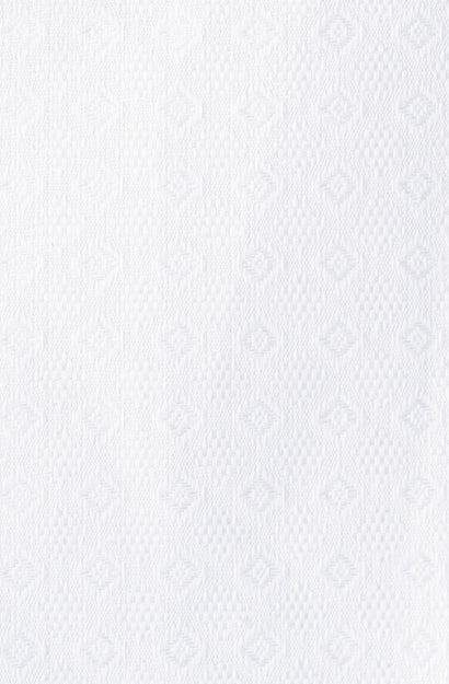 White Linen Dobby Fabric