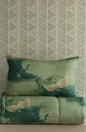 Tsuru Spruce Duvet Cover Set