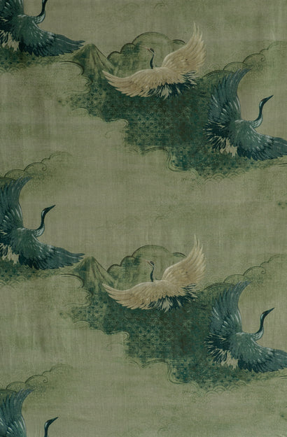 Tsuru Spruce Fabric