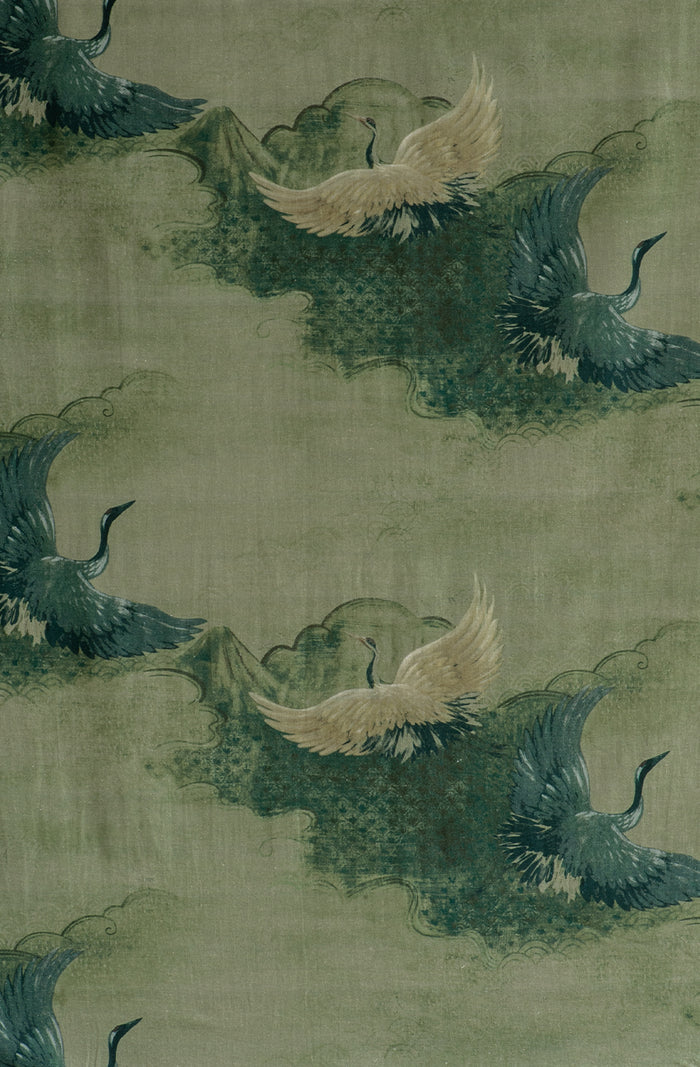 Tsuru Spruce Fabric
