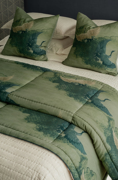 Tsuru Spruce Cushion