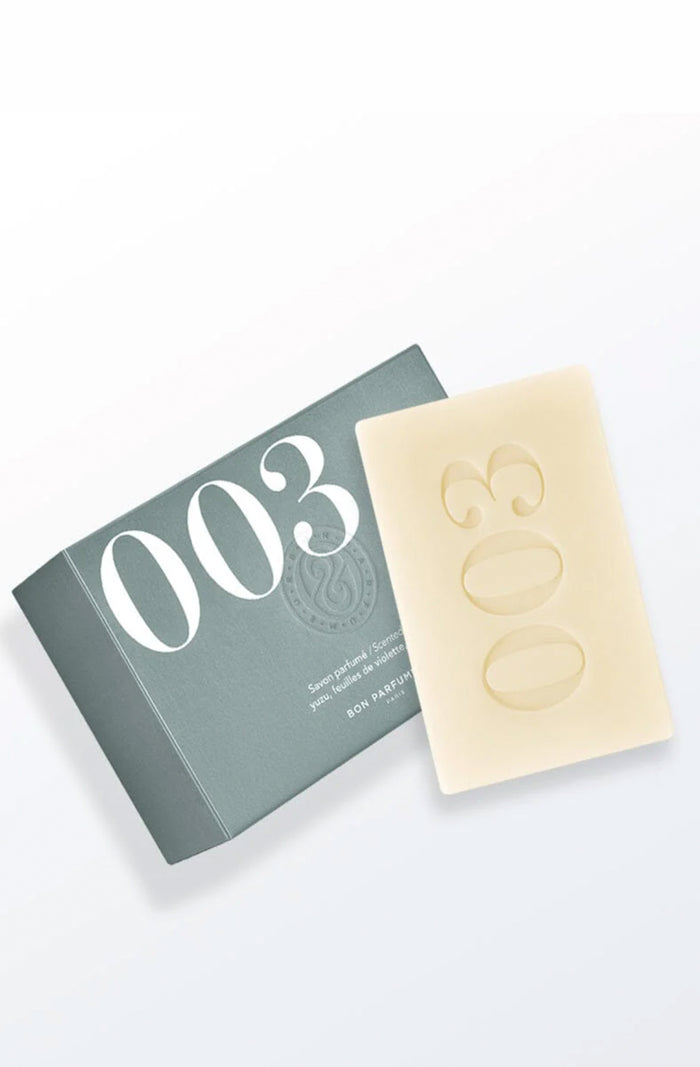 Bon Parfumeur Solid Soap - 003 - Yuzu / Violet Leaves / Vetiver
