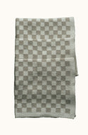 Chekka Taupe Washcloths - Set of Three