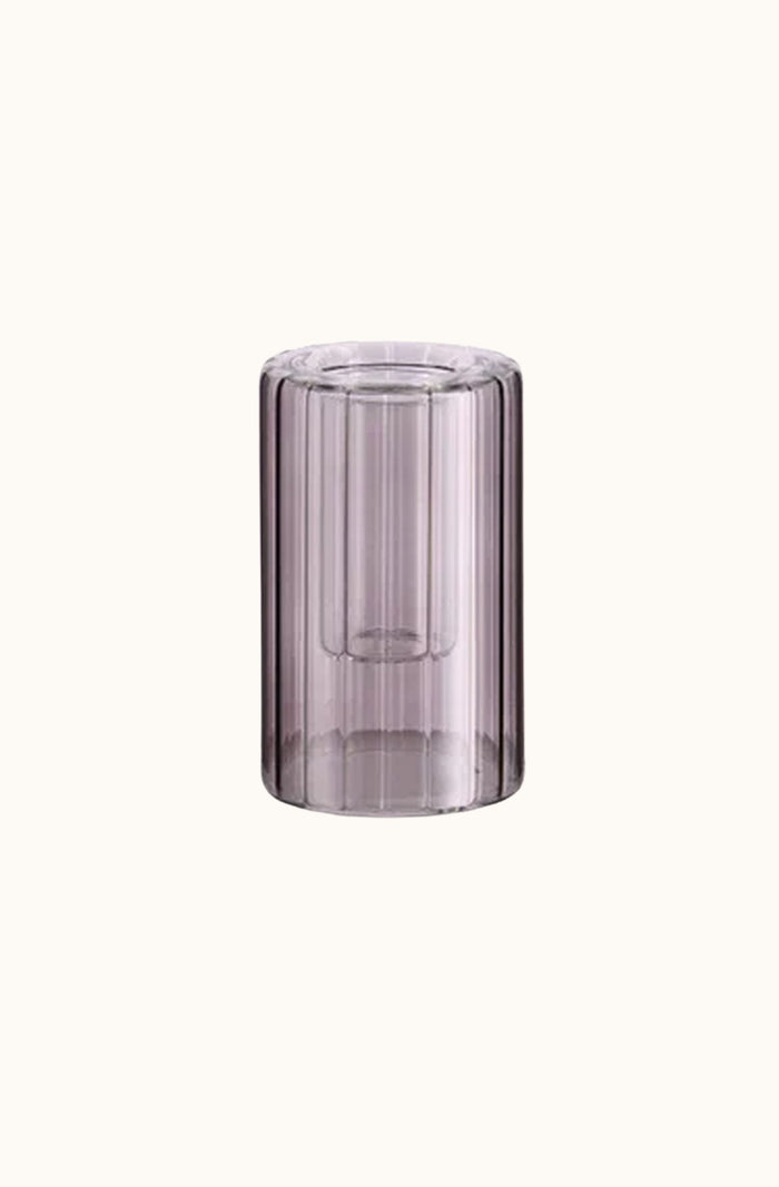 Candleholder Lima Charcoal