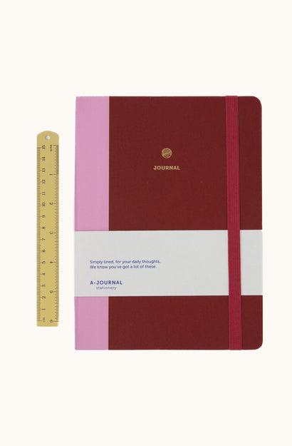 Notebook - Cherry Red