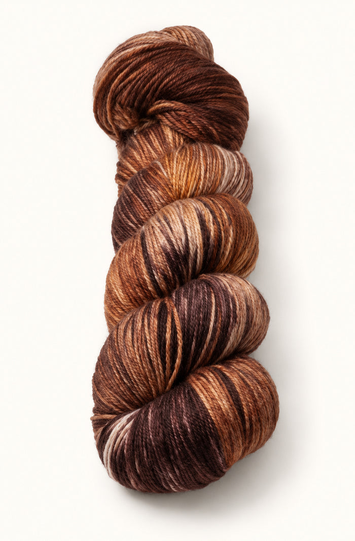 Silk Merino 4ply - Pecan