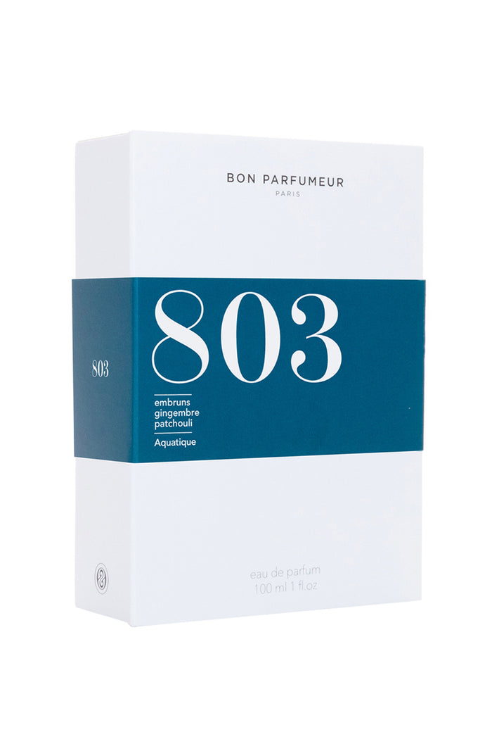 Bon Parfumeur - 803 - Sea Spray / Ginger / Patchouli 30ml
