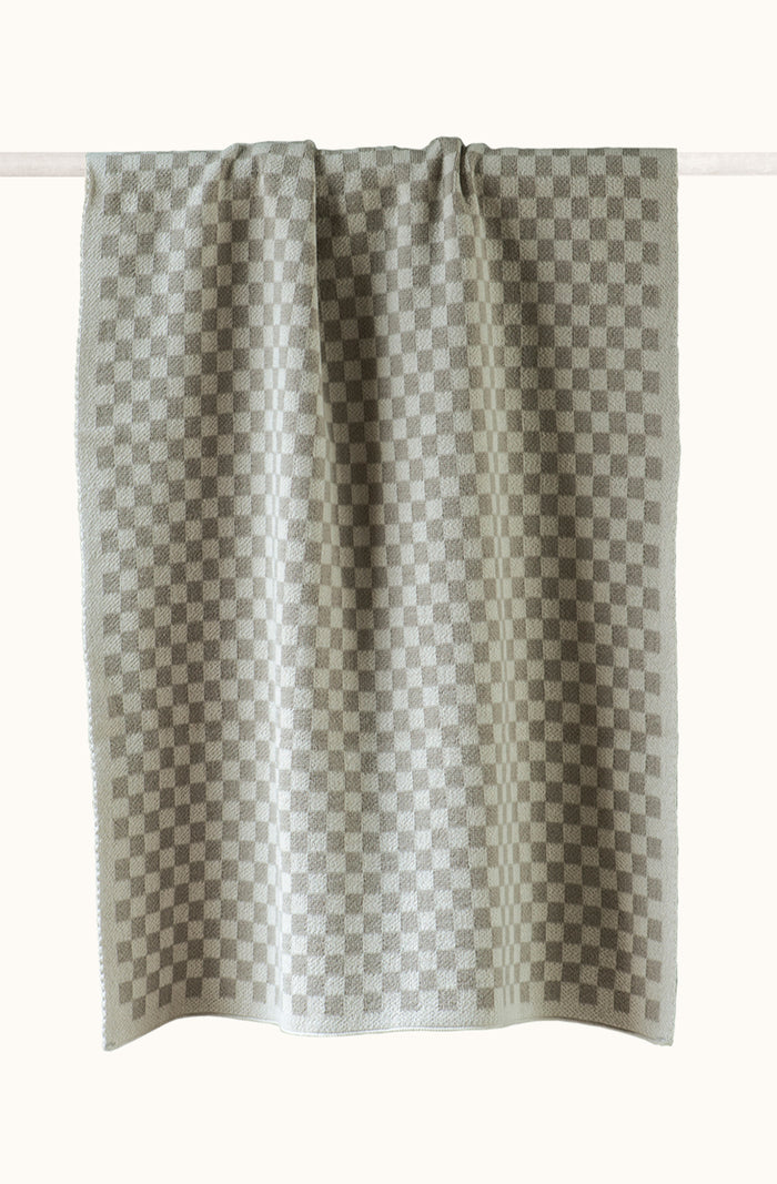 Chekka Taupe Hand Towel