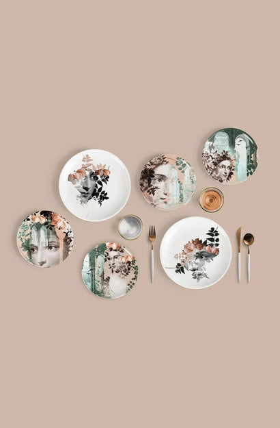 Porcelain - alhambra set of 4