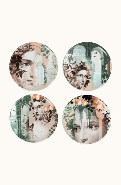 Porcelain - alhambra set of 4
