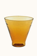 Cocktail Glass Set of 4 - Amber