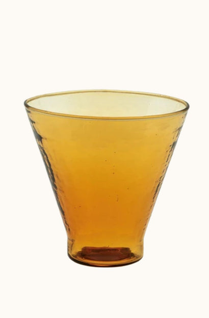 Cocktail Glass Set of 4 - Amber