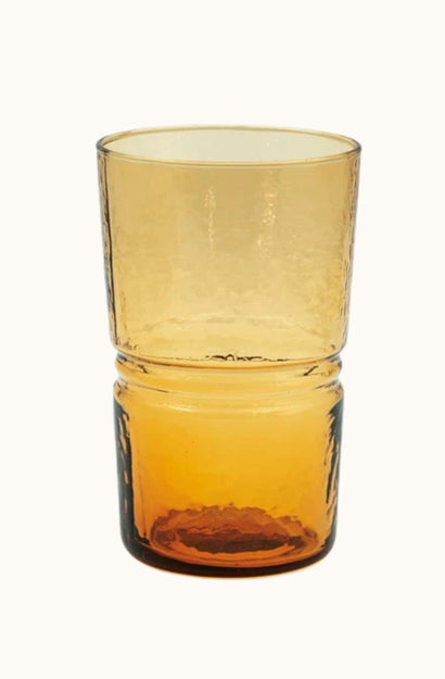 Drinking Glass Set of 4 - Amber