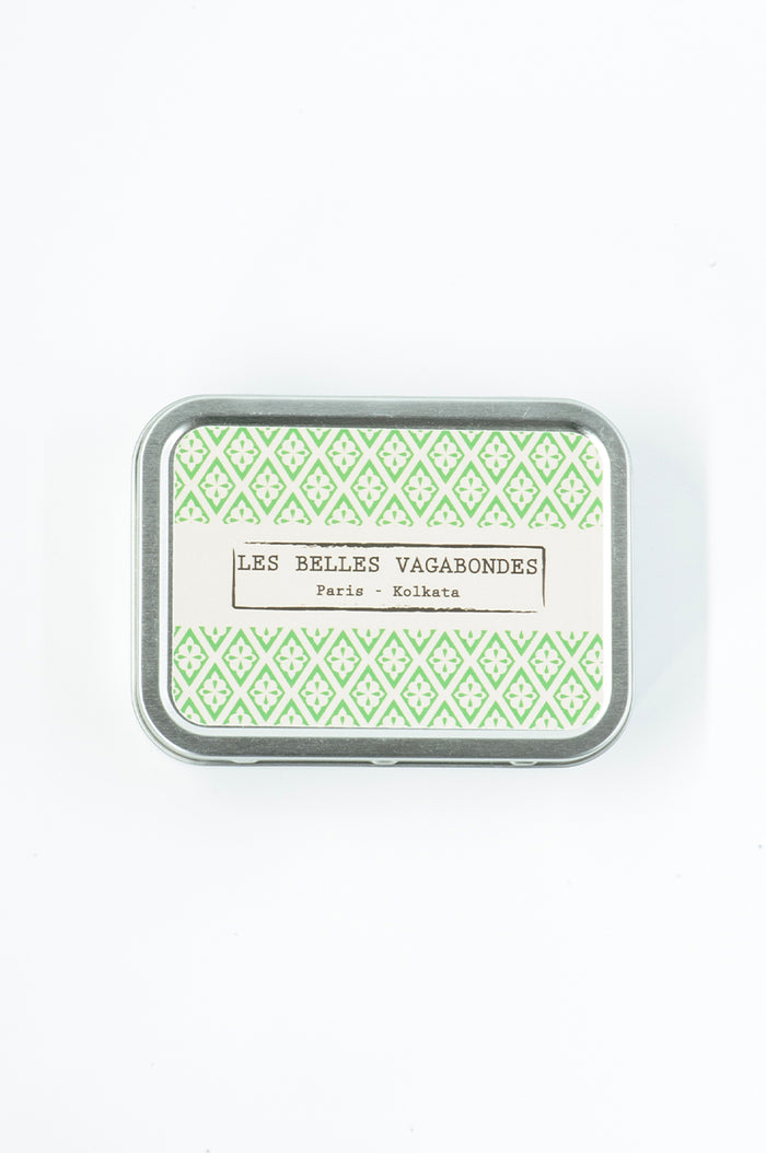 Silk Scarf - Marie Antoinette Green - Bandeau