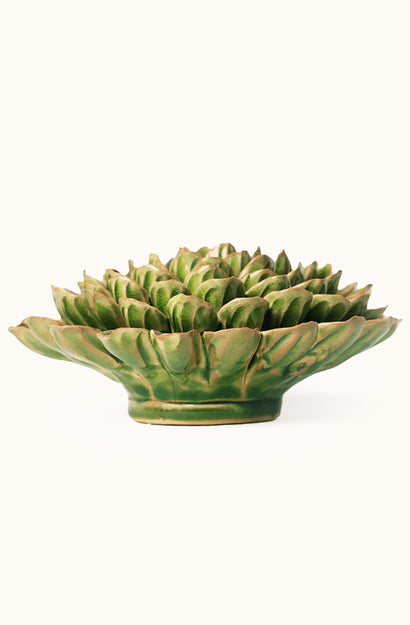 Ceramic Flower - Avocado Green Unicorn