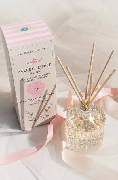 Diffuser - Ballet Slipper Ruby - Mariposa Plum, Raspberry, Leather + Cashmere
