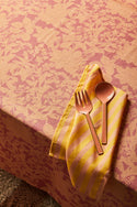 Herbs Pink Peach Tablecloth