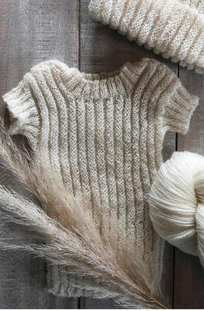 Baby Singlet and Hat Pattern