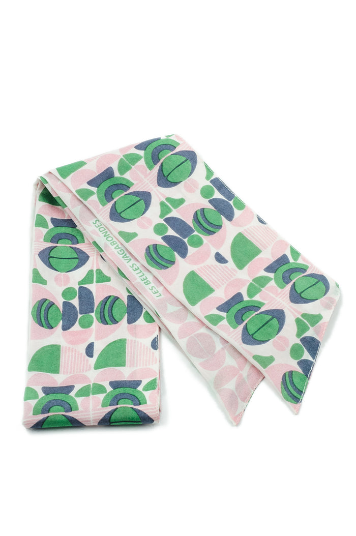 Silk Scarf - Berlin Rose - Bandeau