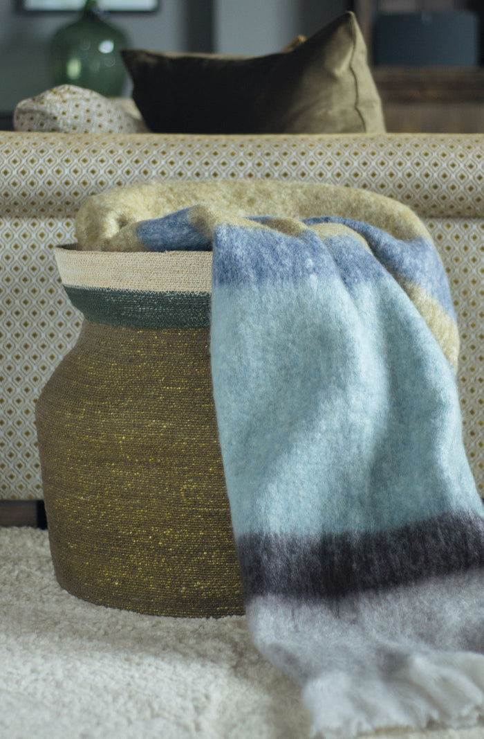 Bivio Ocean/Olive Throw