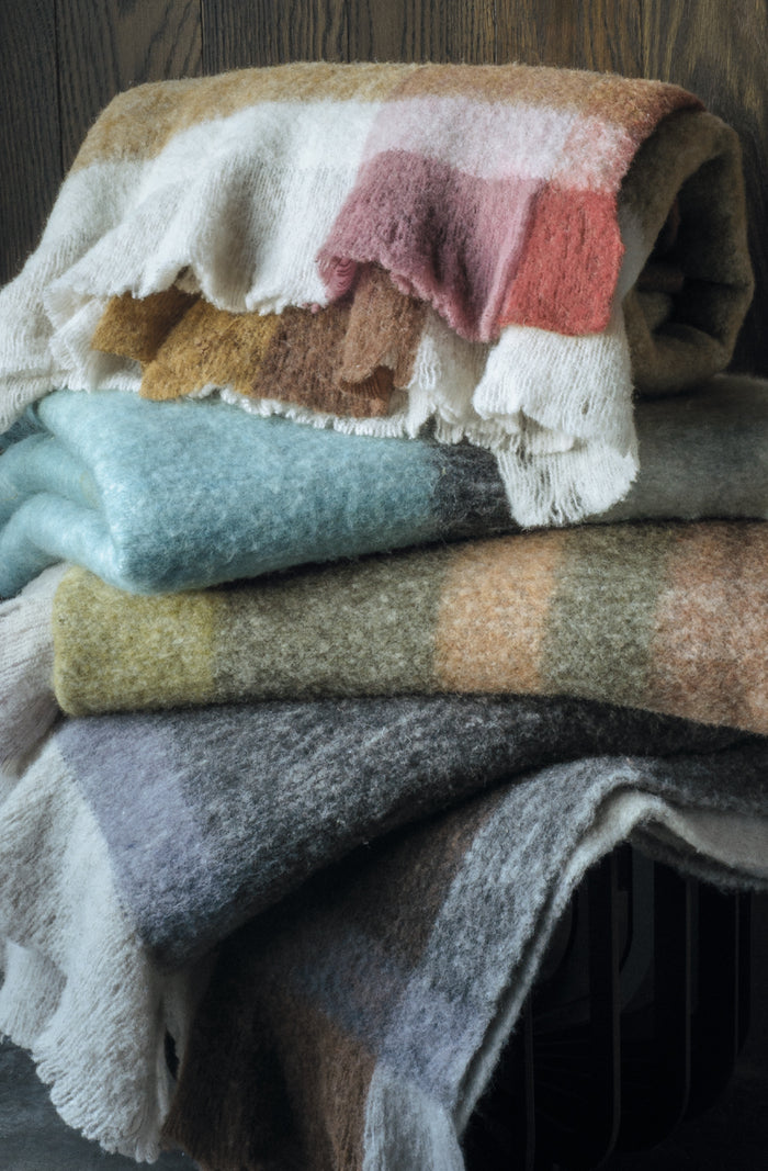 Bivio Ocean/Olive Throw