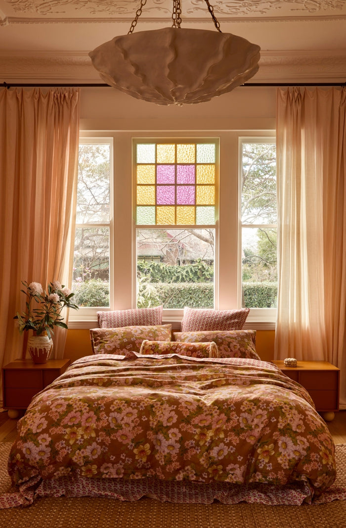 Buttercup Rust King Duvet Cover