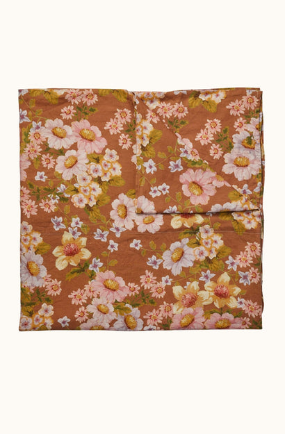 Buttercup Rust King Flat Sheet