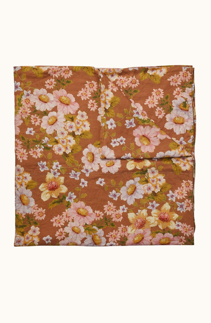 Buttercup Rust King Flat Sheet