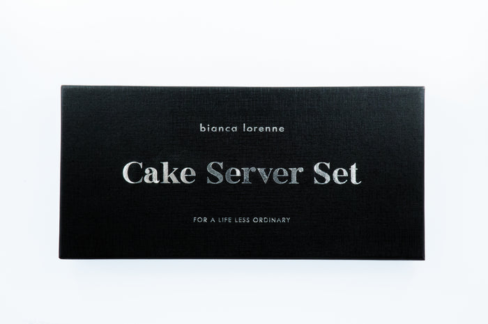 Cake Server Set - Black/White