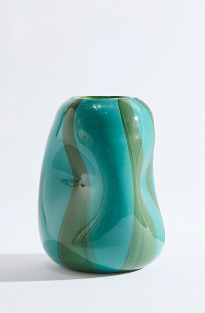 Candy Large Teal Vase