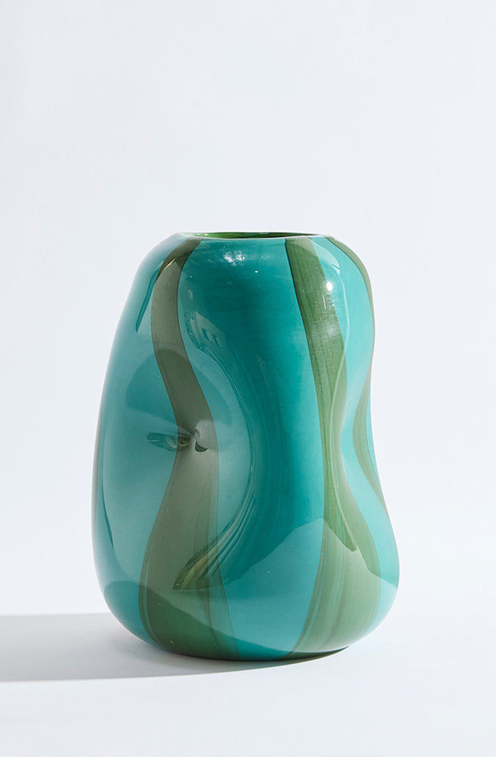 Candy Large Teal Vase