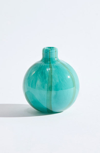 Candy Teal Mini Ball Vase