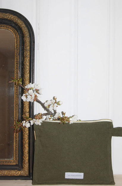 Toiletry Bag Tapered - Caper Green