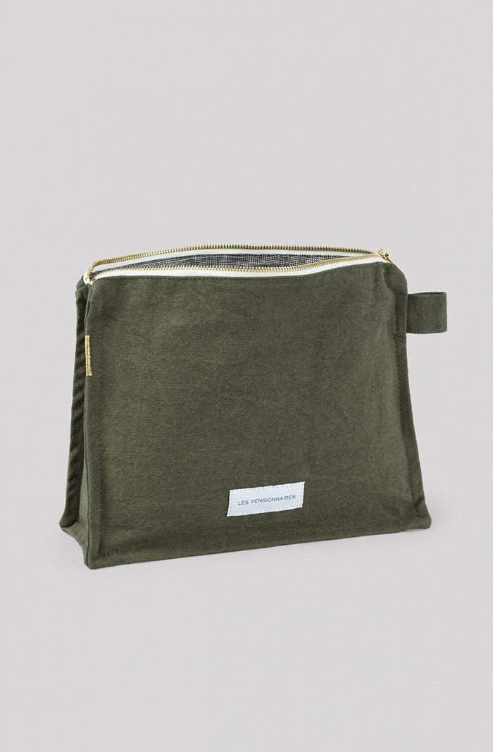 Toiletry Bag Tapered - Caper Green